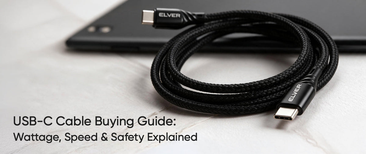 USB-C Cable Buying Guide: Wattage, Speed & Safety Explained