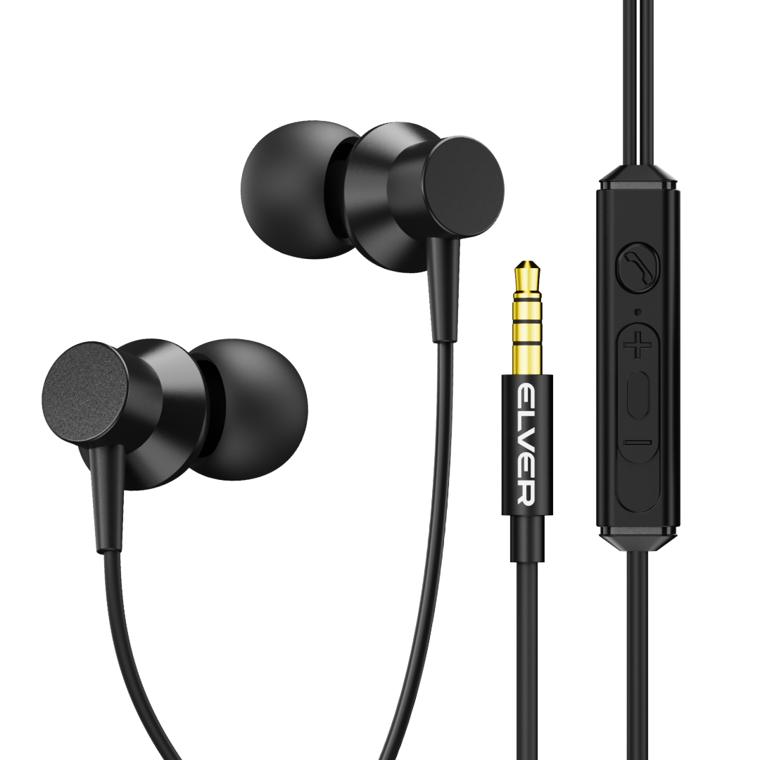 Elver Flow Wired Earphones | 3.5mm Audio Jack