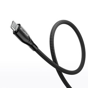Elver Type-C to Type-C Cable | 1.2M Length, Upto 65W