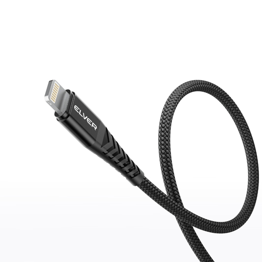 Elver USB-C to Lightning Cable | 1.2M Length, Upto 27W