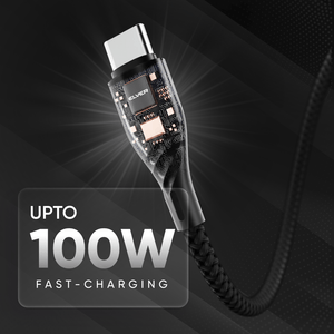 Elver USB-A to Type-C Cable | 1.2M Length, Upto 100w