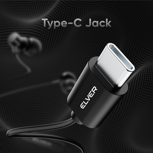 Elver Flow Wired Earphones | Type-C Jack