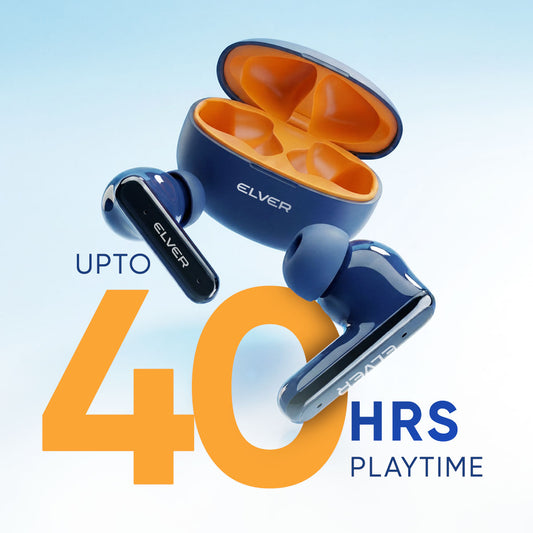 Elver Buds 5 True Wireless Earbuds with Upto 40H Playback