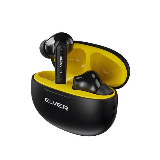 Elver Sonic ENC Earbuds | Upto 40HRS Playback, 10mm Driver