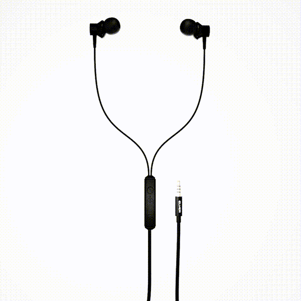 Elver Flow 3.5mm Audio Jack Wired Earphones with Mic