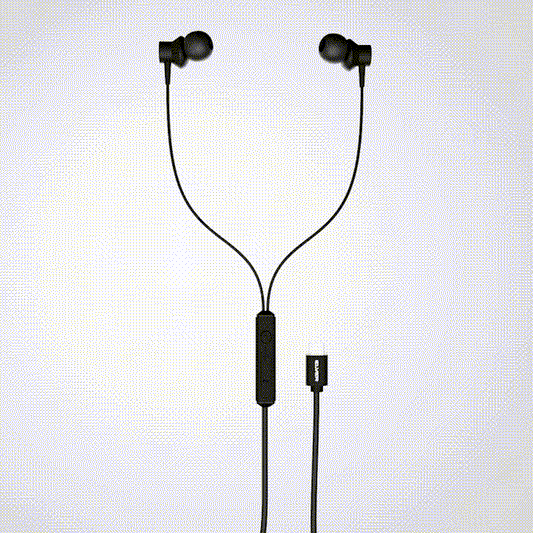 Elver Flow Wired Earphones with Type-C Jack & Mic